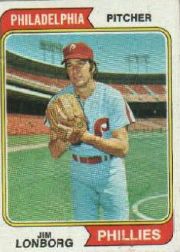 1974 Topps Baseball Cards      342     Jim Lonborg